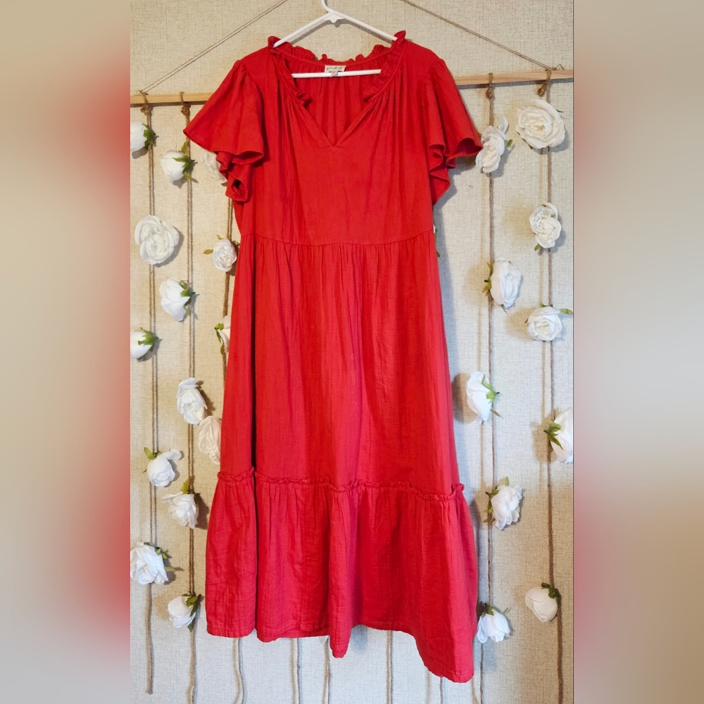 Wonderly Orange Casual Dress